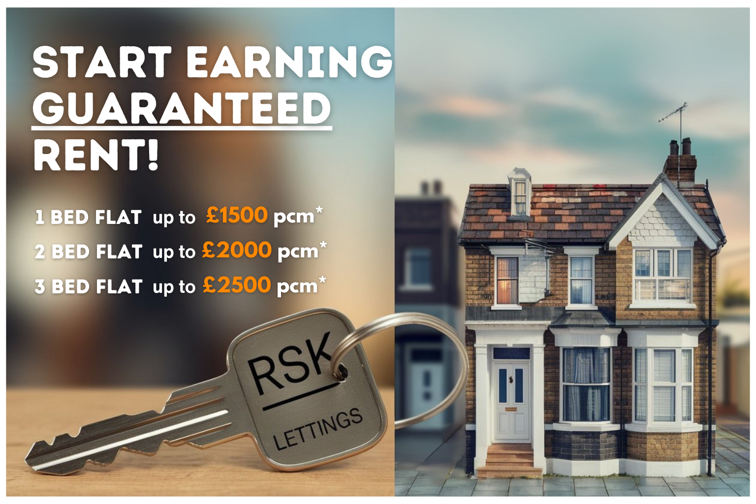 Effortless property management services for London landlords by RSK Lettings