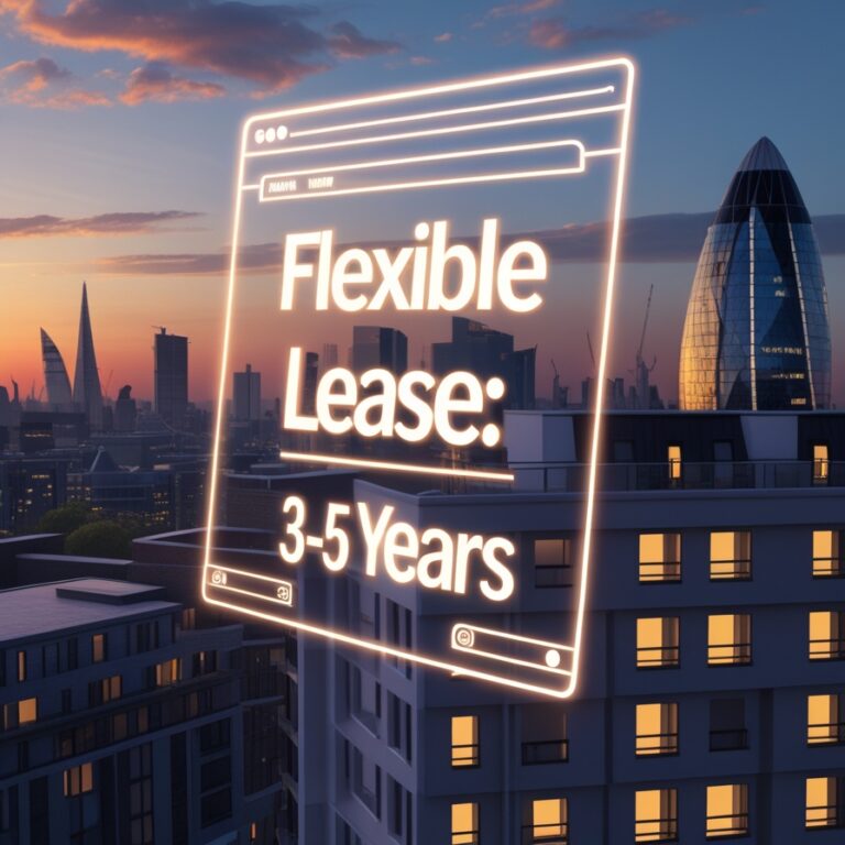 Flexible lease options in London apartments by RSK Lettings, offering 3–5 year agreements.