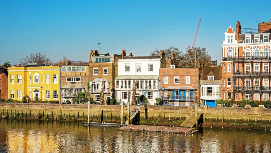 Modern apartment building in Hammersmith, London, ideal for landlords and tenants.