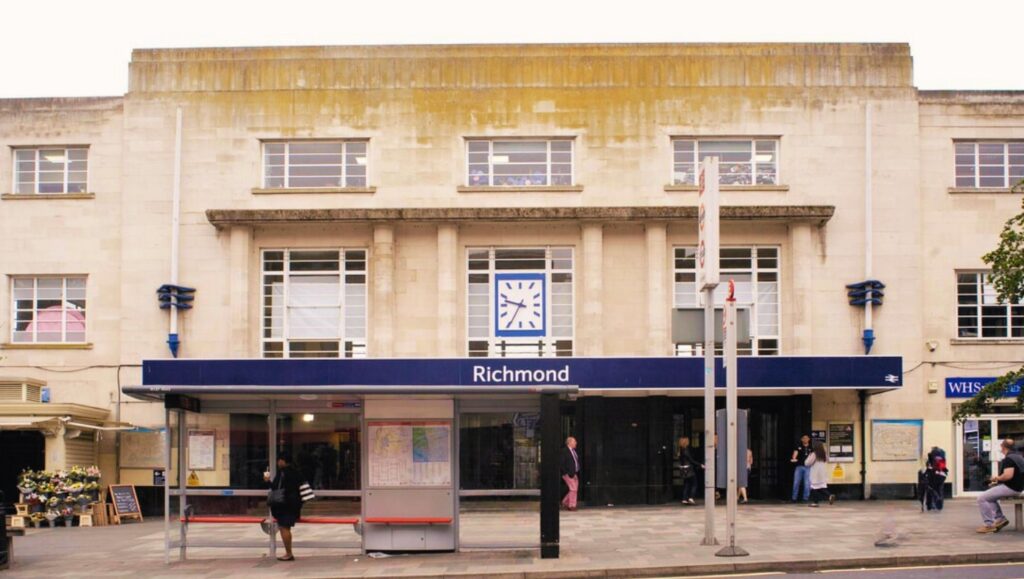 Richmond’s green spaces and transport links, including train services and cycling paths.