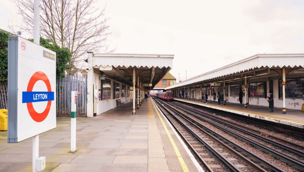 Leyton Underground Station on the Central Line, making it a prime location for rental property investments